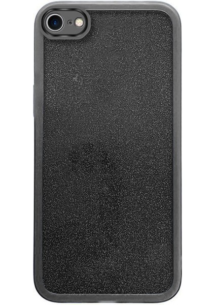 Apple iPhone 8 Uyumlu Kılıf Zebana Işıltım Silikon Kılıf (Kamera Lens Korumalı) Siyah fiyatları