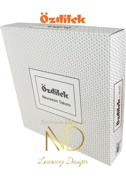 Özdilek Çift Kişilik Ranforce Nevresim Takımı De Flor Beyaz modelleri