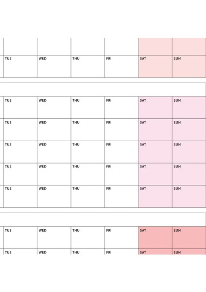 Tarihsiz Üç Aylık Duvar Takvimi Pembe Renk Üç Aylık Duvar Planlayıcısı 90 Günlük Takvim 90 Günlük Plan 50 x 70 cm fırsatları