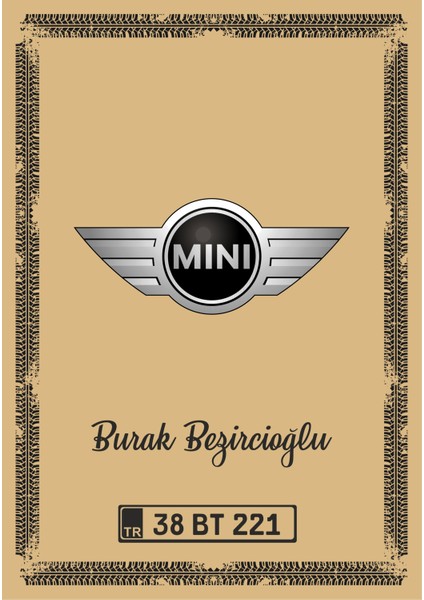 Paspas Kağıdı Mini Logo ve Kişiye Özel Baskı 100 Ad. 35X50 cm