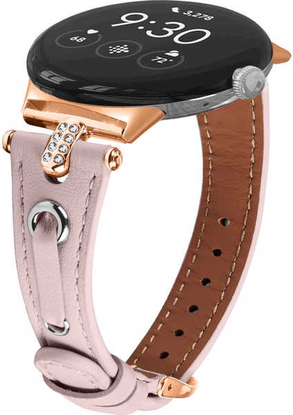 Google Pixel Watch Deri Saati Strap Watch Band (Yurt Dışından)