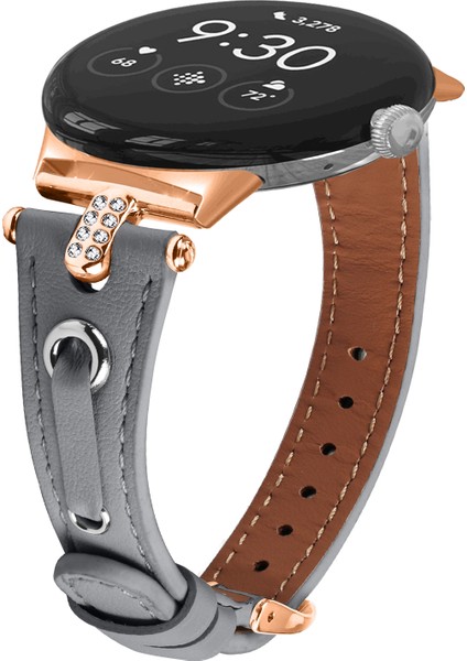 Google Pixel Watch Deri Saati Strap Watch Band (Yurt Dışından)