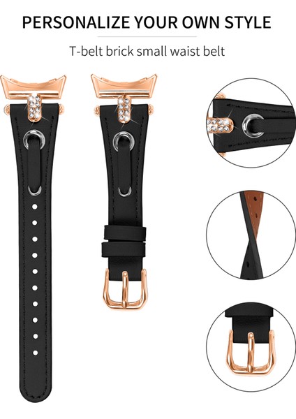 Google Pixel Watch Deri Saati Strap Watch Band (Yurt Dışından)