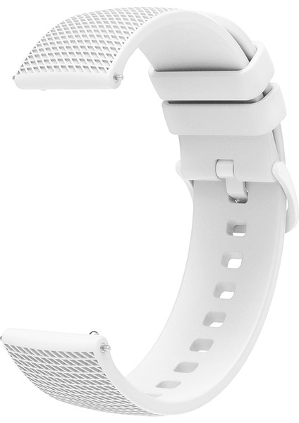 Samsung Gear S3 / Huami Amazfit Pace Silikon Silikon Izle Bant Ekose Desen 22MM Kayış (Yurt Dışından) fırsatları