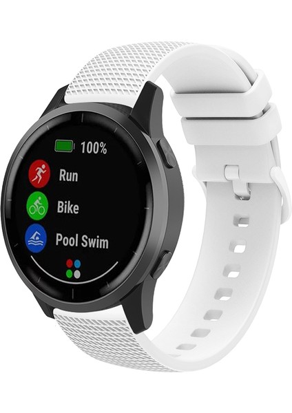 Samsung Gear S3 / Huami Amazfit Pace Silikon Silikon Izle Bant Ekose Desen 22MM Kayış (Yurt Dışından) indirimleri