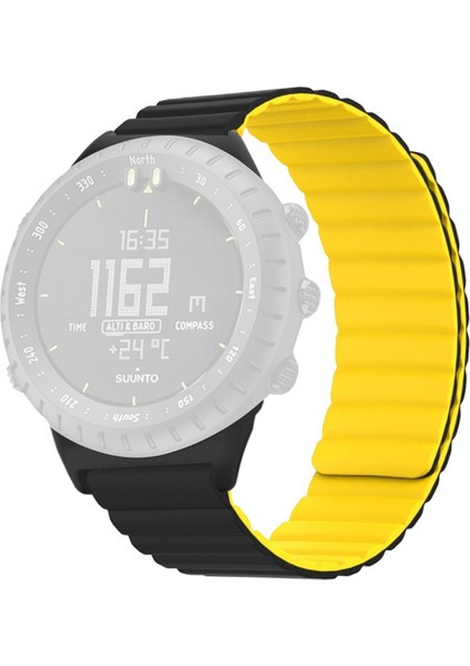 Suunto Core Manyetik Saat Bandı 22MM Cilt Dostu Silikon Kayış (Yurt Dışından)