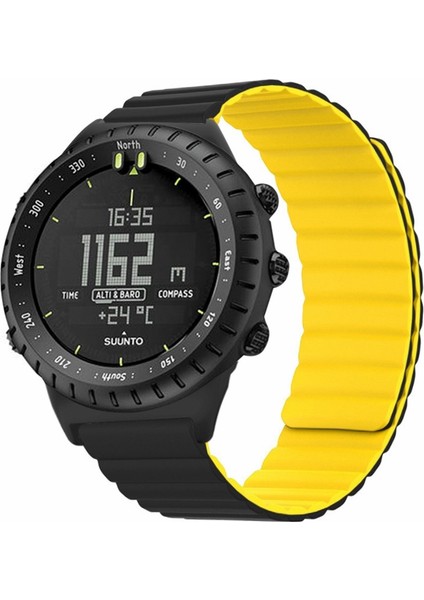 Suunto Core Manyetik Saat Bandı 22MM Cilt Dostu Silikon Kayış (Yurt Dışından)