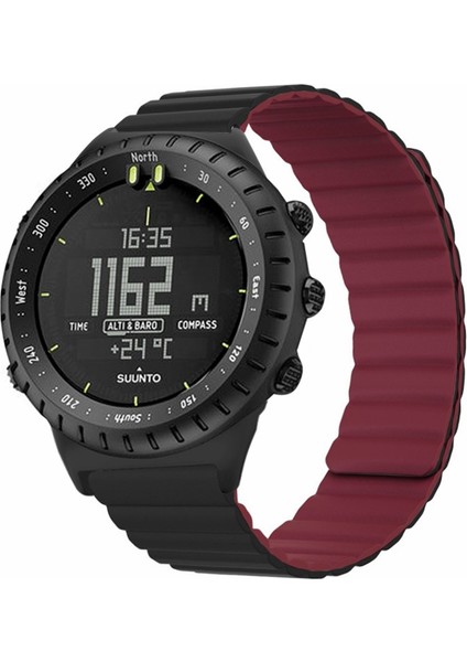 Suunto Core Manyetik Saat Bandı 22MM Cilt Dostu Silikon Kayış (Yurt Dışından)