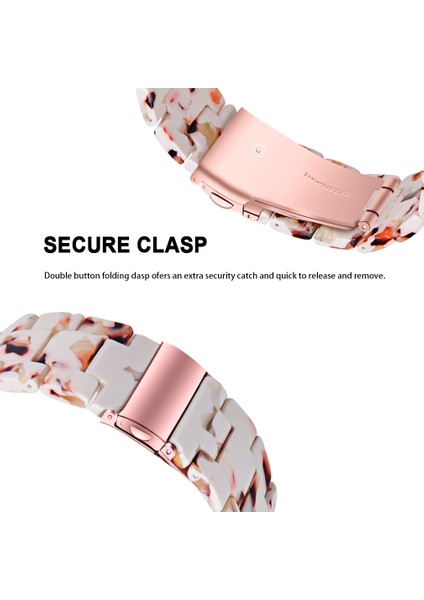 Garmin Vivoactive 4 Yedek Izleme Kayışı 22MM Su Geçirmez Reçine Izleme Bandı (Yurt Dışından) fiyatları