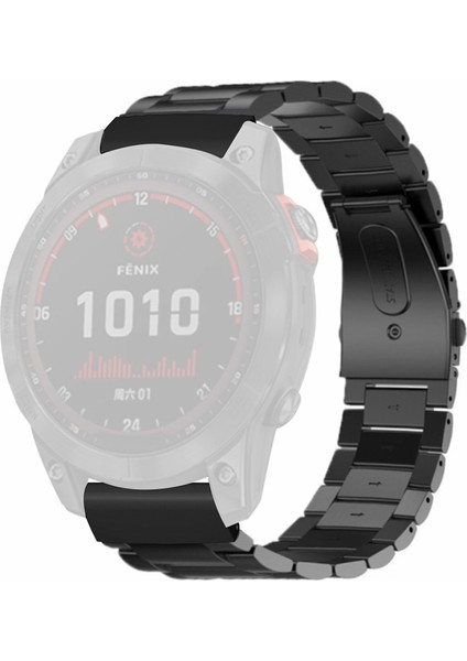 Coros Vertix 2 / Garmin Fenix 7x / 6x / 5x Passız Çelik Izleme Bant Straps ile 26MM Pc Konnektör (Yurt Dışından)