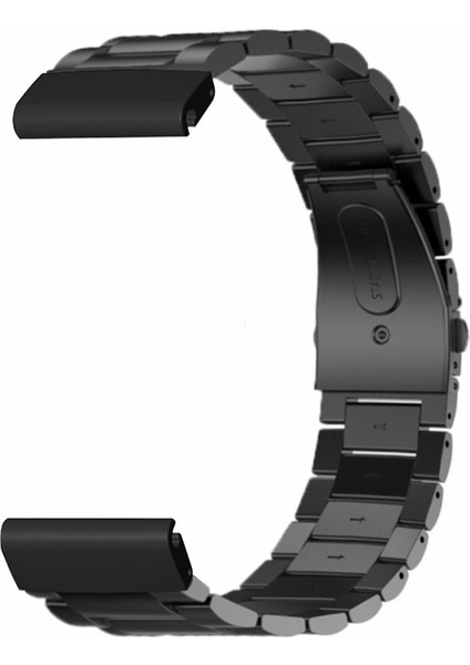 Coros Vertix 2 / Garmin Fenix 7x / 6x / 5x Passız Çelik Izleme Bant Straps ile 26MM Pc Konnektör (Yurt Dışından)