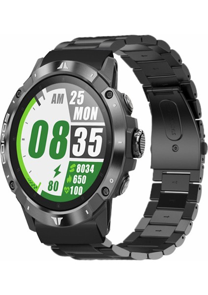 Coros Vertix 2 / Garmin Fenix 7x / 6x / 5x Passız Çelik Izleme Bant Straps ile 26MM Pc Konnektör (Yurt Dışından)