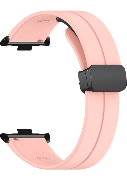 Xiaomi Smart Band 8 Pro Silikon Manyetik Katlanır Tokalı (Yurt Dışından)