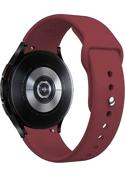 Samsung Galaxy Watch6 / Watch6 Classic / Watch5 Silikon Silyikon Band Ayarlanabilir Kayış (Yurt Dışından)