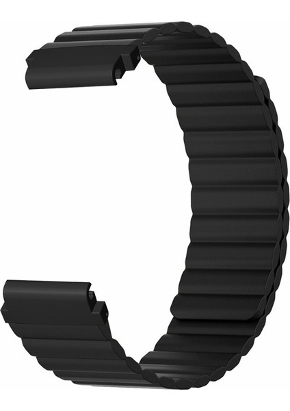 Huami Amazfit Falcon / Garmin Fenix 7/6/5 Manyetik Izleme Bant Silikon Yedek Kayışı 22MM Pc Konnektörüne Sahip (Yurt Dışından) modelleri