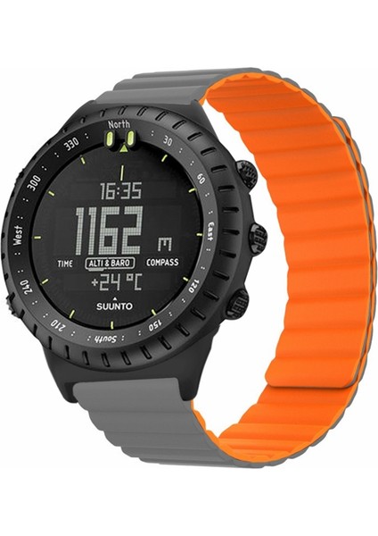 Suunto Core Manyetik Saat Bandı 22MM Cilt Dostu Silikon Kayış (Yurt Dışından)