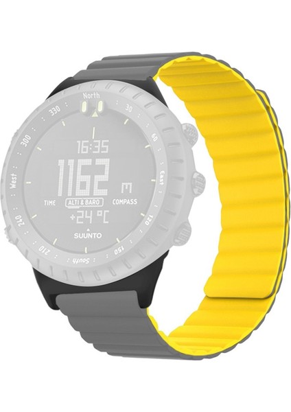 Suunto Core Manyetik Saat Bandı 22MM Cilt Dostu Silikon Kayış (Yurt Dışından)