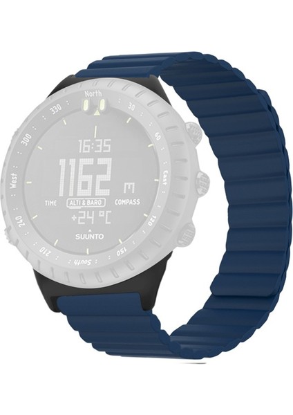 Suunto Core Manyetik Saat Bandı 22MM Cilt Dostu Silikon Kayış (Yurt Dışından)