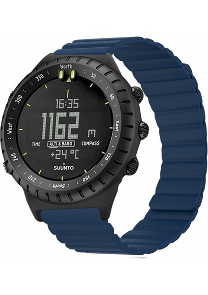 Suunto Core Manyetik Saat Bandı 22MM Cilt Dostu Silikon Kayış (Yurt Dışından)
