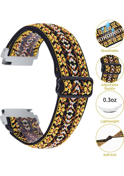 Huawei Watch 4 Pro / Watch Gt 3/2 46MM Naylon Watch Band 22MM Yedek Elastik Saat Kayışı (Yurt Dışından) modelleri
