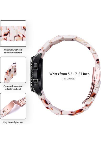 Garmin Vivoactive 4 Yedek Izleme Kayışı 22MM Su Geçirmez Reçine Izleme Bandı (Yurt Dışından) fırsatları