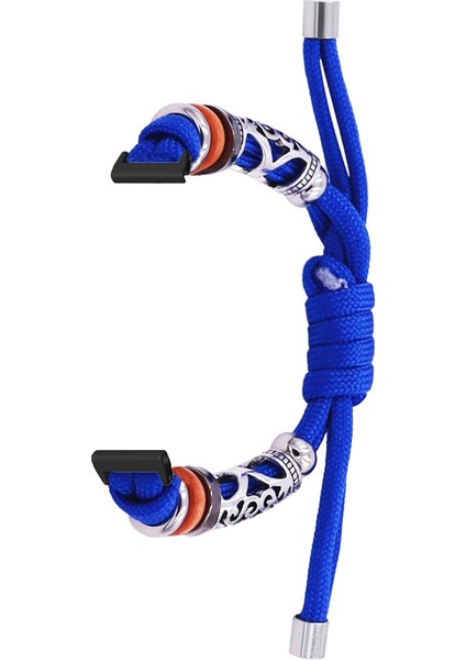 Keep B4 / Huawei Watch Fit Mini Boncuklu Bilezik Örgülü Saat Bandı Kayışı (Yurt Dışından)