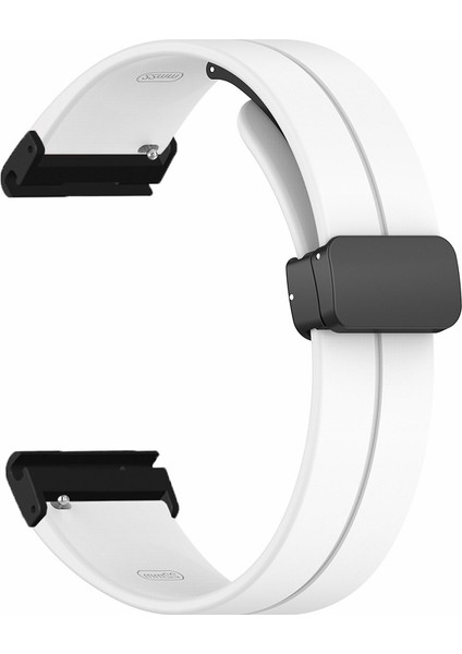 Garmin Fenix 7x / 6x / 5x 26MM Pc Konnektörlü Manyetik Toka Silikon Bant Izle (Yurt Dışından) modelleri