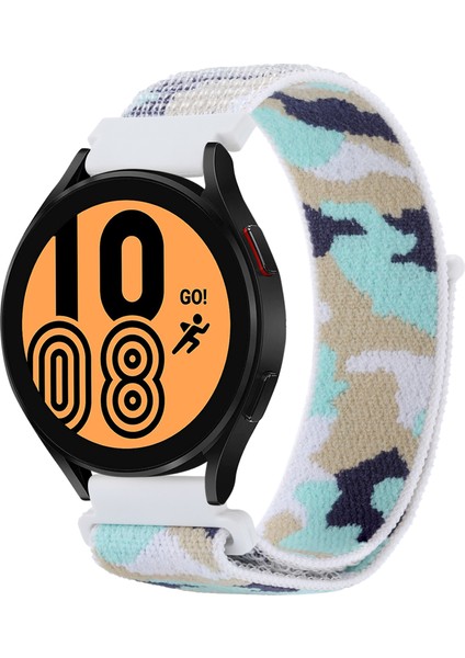 Samsung Galaxy Watch6 Classic / Garminactive 5 Naylon Saat Kayışı 20MM Kamuflaj Bilek Bandı (Yurt Dışından) fırsatları