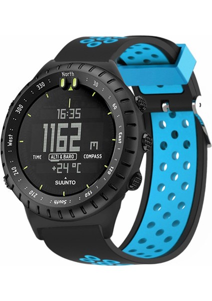 Suunto Core Silikon Izle Bantlar Çift Renk Nefes Bulabilir 22MM Spor Kayışları (Yurt Dışından) fırsatları