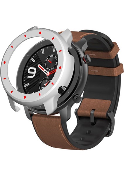 Huami Amazfit Gtr 47MM Contizisi Anti-Pc Izle Kılıfı Çift Renk Tasarım Koruyucu Çerçeve (Yurt Dışından)