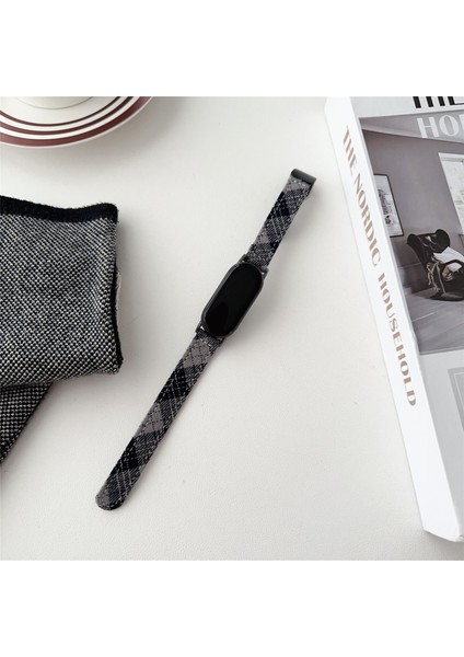 Xiaomi Smart Band 8 Saat Kayışı Ayarlanabilir Tuval Izleme Grubu (Yurt Dışından)