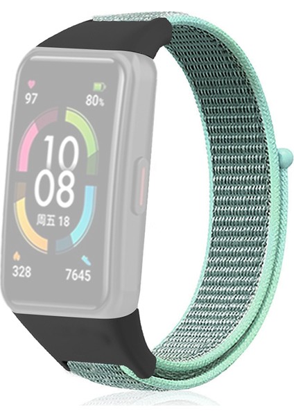 Huawei Band 6/6 Pro / Honor Band 6 Izle Kayışı Naylon Döngü Ayarlanabilir Bilek Bandı (Yurt Dışından)