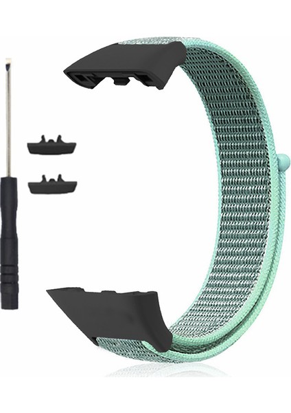 Huawei Band 6/6 Pro / Honor Band 6 Izle Kayışı Naylon Döngü Ayarlanabilir Bilek Bandı (Yurt Dışından) fiyatları
