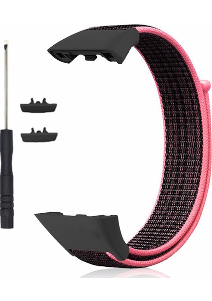 Huawei Band 6/6 Pro / Honor Band 6 Izle Kayışı Naylon Döngü Ayarlanabilir Bilek Bandı (Yurt Dışından) fırsatları