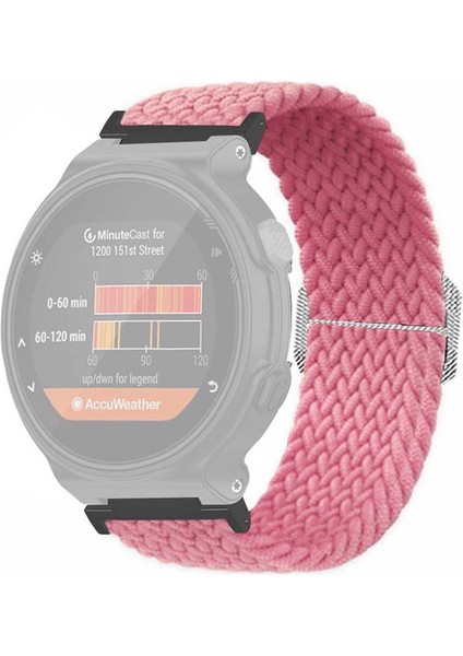 Garmin Forerunner 220 / 230/235 / 735XT / 620/630 Izle Kayışı Esnek Örgülü Naylon Bant (Yurt Dışından)