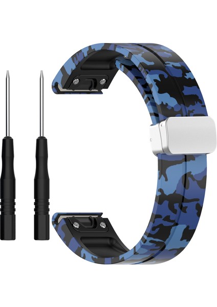 Garmin Fenix 7s / 6s Pro / 5s Plus / Instinct 2s Kamuflaj Izleme Bantları 20MM Spor Kayışı (Yurt Dışından) fiyatları