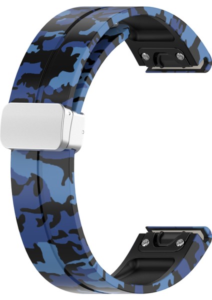 Garmin Fenix 7s / 6s Pro / 5s Plus / Instinct 2s Kamuflaj Izleme Bantları 20MM Spor Kayışı (Yurt Dışından) modelleri