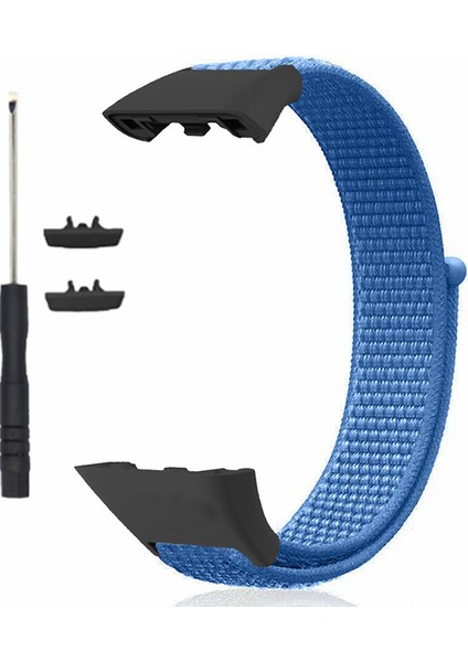 Huawei Band 6/6 Pro / Honor Band 6 Izle Kayışı Naylon Döngü Ayarlanabilir Bilek Bandı (Yurt Dışından) fırsatları