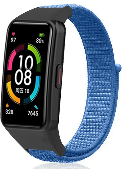 Huawei Band 6/6 Pro / Honor Band 6 Izle Kayışı Naylon Döngü Ayarlanabilir Bilek Bandı (Yurt Dışından) indirimleri
