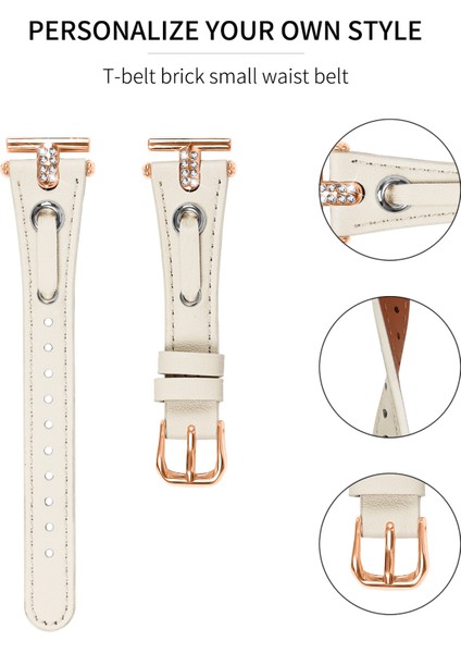 Garminmove 3 / Vivomove 3 Izle Bandı Deri T-Belt (Yurt Dışından)
