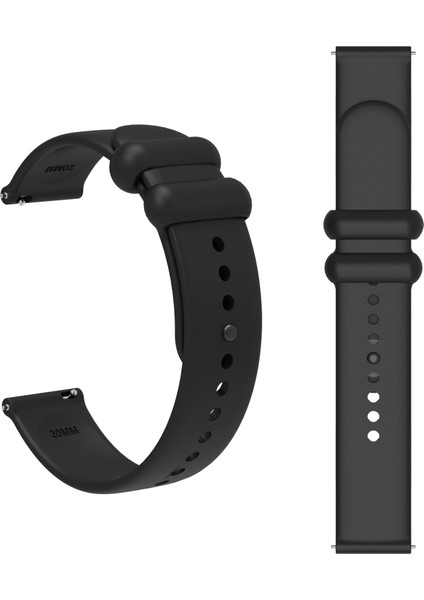 Samsung Gear S3 / Huami Amazfit Pace Sport Band 22MM Su Geçirmez Silikon Kayış (Yurt Dışından)