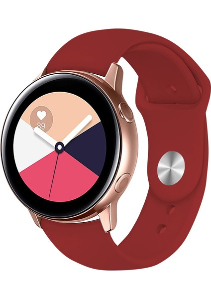 Huawei Watch Gt 4 41MM / Garmin Venu 3s 18MM Silikon Bant Izleme Kayışı (Yurt Dışından)