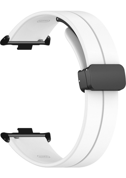 Xiaomi Smart Band 8 Pro Silikon Manyetik Katlanır Tokalı (Yurt Dışından)
