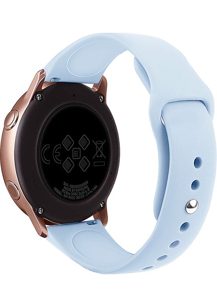 Huawei Watch Gt 4 41MM / Garmin Venu 3s 18MM Silikon Bant Izleme Kayışı (Yurt Dışından)
