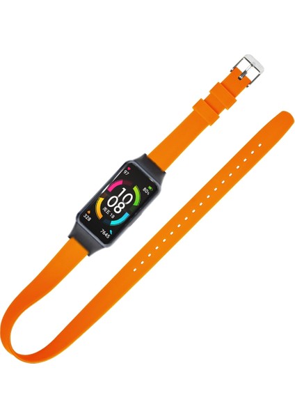 Huawei Band 6 / 6 Pro / Honor Band 6 Strap Long Silikon Saat Bantları (Yurt Dışından) modelleri