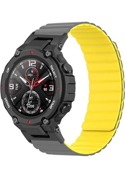 Huami Amazfit T-Rex / T-Rex Pro Silicone Saati Strap Manyetik Saat Bandı (Yurt Dışından) fırsatları