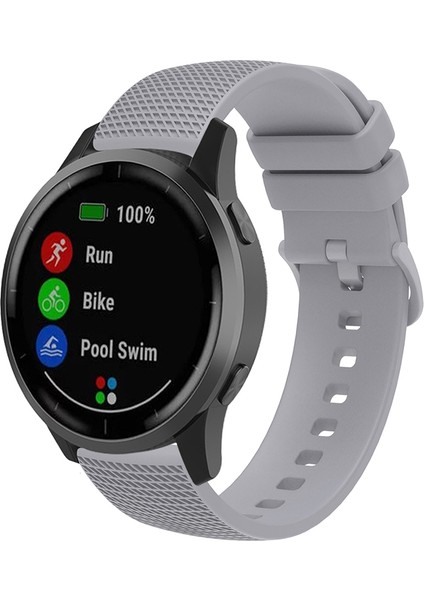 Samsung Gear S3 / Huami Amazfit Pace Silikon Silikon Izle Bant Ekose Desen 22MM Kayış (Yurt Dışından) indirimleri