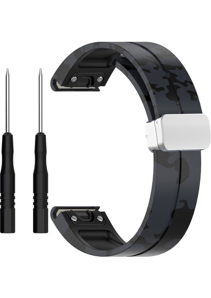 Garmin Fenix 7s / 6s Pro / 5s Plus / Instinct 2s Kamuflaj Izleme Bantları 20MM Spor Kayışı (Yurt Dışından) fiyatları