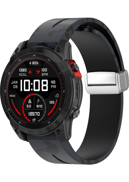Garmin Fenix 7s / 6s Pro / 5s Plus / Instinct 2s Kamuflaj Izleme Bantları 20MM Spor Kayışı (Yurt Dışından) indirimleri
