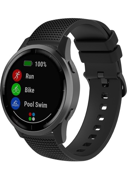 Garmin Venu 3s / Forerunner 265S Strap 18MM Ekose Desen Silikon Bant (Yurt Dışından) indirimleri